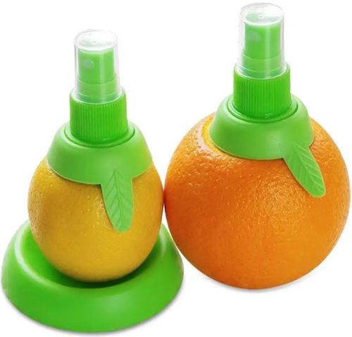 Насадка-Розпилювач для лимона і цитрусових Citrus Spray 2шт набір насадок 3 в 1 ручна соковижималка Обприскувач для розпилення соку Цитрус Спрей
