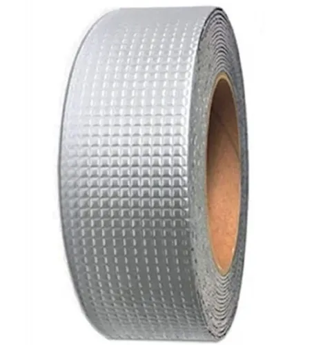 Сверхпрочная клейкая лента с алюминиевым покрытием Butyl Self-Adhesive 1.2мм х 5см х 10м, Алюминиевая водостойкая липкая фольга скотч 10 м Серебристая