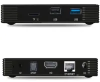Смарт приставка для телевізора з пультом x88 Pro 12 DDR 4g eMMC128G, медіаплеєр Android 12, Цифрова ТВ приставка з вбудованим WiFi модулем Чорна