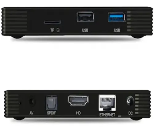 Смарт приставка для телевізора з пультом x88 Pro 12 DDR 4g eMMC128G, медіаплеєр Android 12, Цифрова ТВ приставка з вбудованим WiFi модулем Чорна