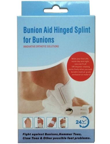 Бандаж коректор великого пальця Valufix Aid Hinged for Bunions YH-06 ортопедична шина, вальгусний фіксатор корекції, лікування кісточки Valgus Pro