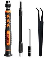 Універсальний комплект магнітних викруток 28 в 1 Screwdriver Set SW-91025 в кейсі, набір з 24 Викрутки пінцет і Подовжувач валу для розбору техніки