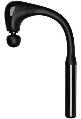 Ручний перкусійний масажер Massage Hammer MP-930 4 насадки, бездротовий вигнутий масажний пістолет для всього тіла на акумуляторі JA-G4