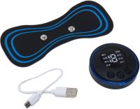 Імпульсний масажер міостимулятор метелик Pulse massage Stick електростимулятор для відновлення і тренування м'язів всього тіла на акумуляторі USB