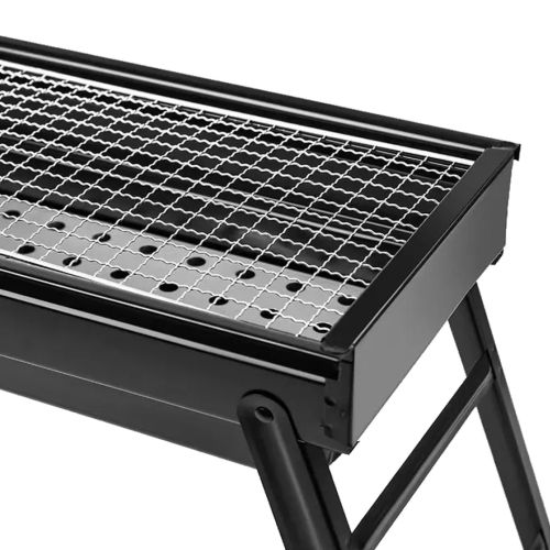 Складаний BBQ гриль 60 см Mensory Babale Portable Barbecue Grill TL-603 портативний вугільний, дров'яний мангал, переносний барбекю з сіткою, 60см