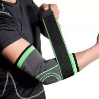 Фіксатор ліктьового суглоба Elbow Support ST - 2506 еластичний бандаж, фіксатор, універсальний спортивний налокітник на лікоть з фіксуючим ременем