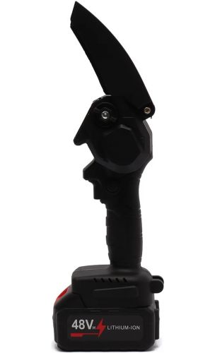Акумуляторна ланцюгова міні пила Mini Electric Chain Saw 48V 6 дюймів на 2 акумулятора, обрізна електропила на акумуляторі в кейсі