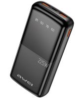 Портативний зарядний пристрій Power Bank Awei P13K 20000mah 22.5W 22 USB TYPE-C зі швидкою зарядкою та індикатором, зовнішній акумулятор повербанк