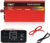 Автомобільний перетворювач авто UKC AR-4000M 12v - 220v 4000W автомобільний інвертор напруги струму 12В 220В 4000 Вт з функцією плавного пуску 