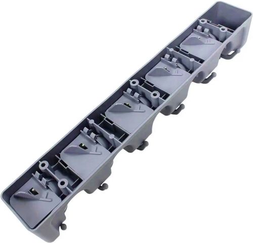 Настенный держатель для швабры и щеток Broom Holder mh-05 держатель-органайзер на 5 отсеков и 6 крючков органайзер фиксатор для инвентаря Серый