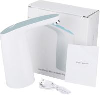 Сенсорная помпа с подсветкой для воды ePump Smart Touch автоматический аккумуляторный насос диспенсер на кулер, электропомпа дозатор для бутылок USB