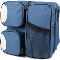 Складна сумка переноска для немовлят Baby Bed and Bag багатофункціональна розкладна сумка-трансформер, ліжко для перенесення малюків до 12 місяців