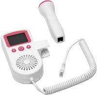 Фетальний ультразвуковий доплер Fetal Doppler JSL-T501 домашній УЗД апарат монітор із підсвічуванням екрана для прослуховування серцевого ритму плода вагітних