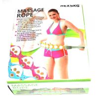 Роликовый массажер для шеи и спины Multi functional HX-8866 massager Ленточный массажер-лента massger thread Body Massage Roller Rope