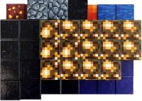 Детский магнитный конструктор Майнкрафт Magnetic Block Minecraft Z05A на 58 деталей 2х2 см разноцветные развивающие 3D кубики для детей от 3-х лет