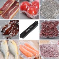 Вакуумний пакувальник пакетів New vacuum Sealer LP-11 Автоматичний вакууматор, апарат вакуумайзер для упаковки і зберігання їжі, продуктів Чорний
