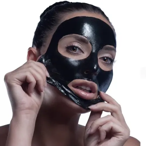 Чорна маска для обличчя Dermacol Black Peel Off Mask в тюбику 120мл. проти вугрів і чорних крапок
