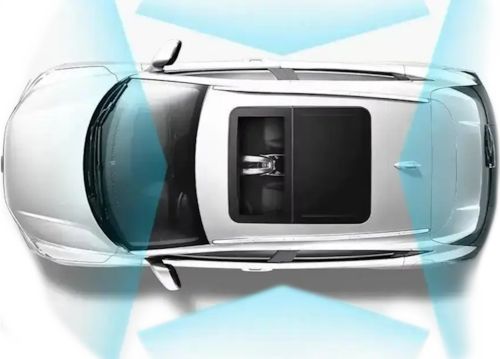 Автомобільна система кругового огляду Asvegen 3D N34 360 градусів, паркувальна система спостереження 4 камери для панорамного огляду з пультом в авто
