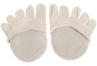 Носки от мозолей и натоптышей Five Finger Invisible Socks LY-398 силиконовые противоскользящие подушки полуноски, накладки от натирания для стопы