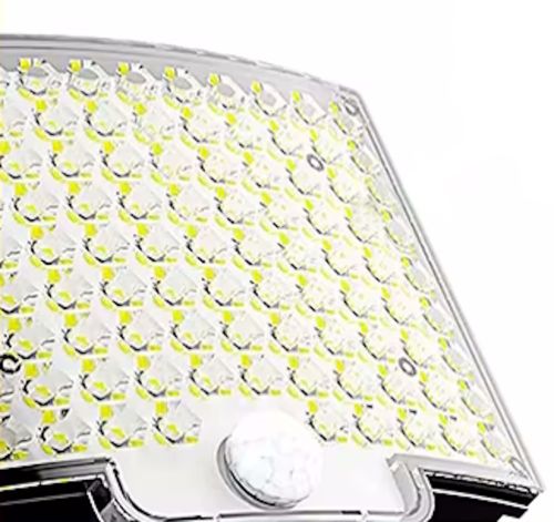 Вуличний настінний світильник Solar Wall Lamp BL - 234 SMD LED на сонячній батареї з датчиком руху, акумуляторний ліхтар IP65 HA - 110 на стіну