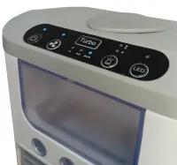 Настільний вентилятор зі зволожувачем Ice Cooler K918 600 мл з RGB підсвічуванням, Міні кондиціонер зволожувач повітря з відсіком для льоду від USB