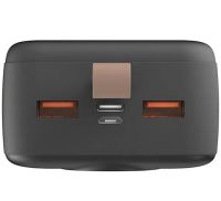 Портативний зарядний пристрій Power Bank Lenyes PX387D 30000mAh 22.5W з LED дисплеєм Зовнішній акумулятор повербанк USB TYPE-C для зарядки телефону