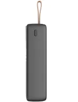 Портативний зарядний пристрій Power Bank Lenyes PX487D 40000mAh 22.5W з LED дисплеєм і кабелями, Зовнішній акумулятор повербанк Lightning Type-C