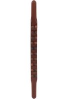 Деревянный массажер для тела Wood Therapy Massage XL-900 ручной акупунктурный валик, скребок Гуаша для снятия боли в мышцах 20 массажных точек 58 см