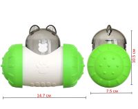 Интерактивная кормушка дозатор Pet Leakng Toy LY-732 для медленного питания собак и кошек, игрушка диспенсер AND с отверстием для корма для животных