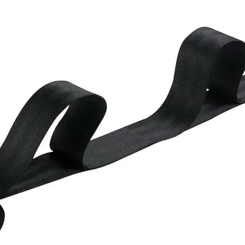 Подовжений нейлоновий ремінь Safe Stretch GS-3990 з 8 петлями для розтяжки і фіксатором для ноги, Тренажер гумка 8 петель для різного навантаження