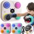 Настінний музичний тренажер для боксу Music Boxing Machine STC-25 з музикою з LED RGB підсвічуванням, Настінна боксерська мішень XL - 977 для дітей