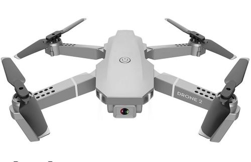 Професійний складаний квадрокоптер Rias Drone 2 E68 з Wi-fi камерою 720p і пультом ДУ, дрон коптер N18 wifi на радіокеруванні в кейсі Сірий