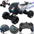 Игрушечная детская машинка автомобиль Акула S-Drift S883 с пультом ДУ, Гоночная машина 2,4 ГГц с подсветкой и паром на радиоуправлении для детей