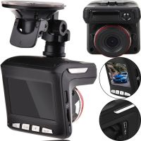 Автомобільний відеореєстратор DVR X7 GPS з антирадаром, Універсальний авторегістратор 1080p з детектором радара кут огляду 140 градусів Чорний