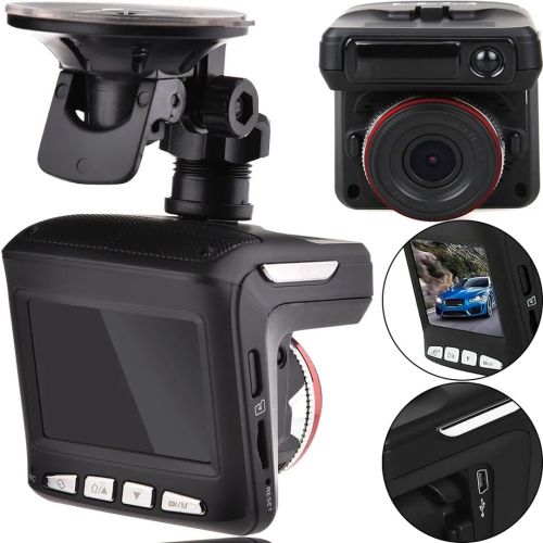 Автомобільний відеореєстратор DVR X7 GPS з антирадаром, Універсальний авторегістратор 1080p з детектором радара кут огляду 140 градусів Чорний