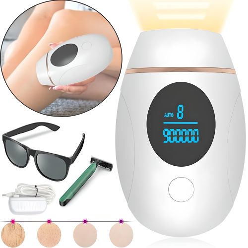 Електричний лазерний епілятор Medset TO11 IPL Depilator Laser Hair Removal для видалення волосся, Фотоепілятор 990000 спалахів