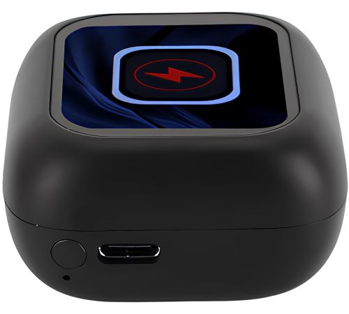 Бездротові Bluetooth навушники Digital Display Headset ANC LX-10 вакуумні вкладиші з сенсорним LED дисплеєм TWS гарнітура в кейсі LX10 Earbuds