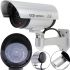 Вуличний муляж камери DUMMY IR CAMERA RR201 з миготливим світлодіодом, зовнішня камера обманка на батарейках, відеокамера-обманка з ІЧ-підсвічуванням