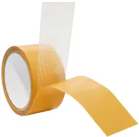 Самоклеюча армована стрічка Double Sided Mesh Tape AND LY-1035 3смх5м двосторонній сітчастий клейкий скотч на тканинній основі 30ммх5м