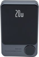 Беспроводной магнитный павербанк Power Bank Q9 20W MagSafe 10000 mAh внешний аккумулятор USB Type-C Lightning зарядное устройство для IOS Android
