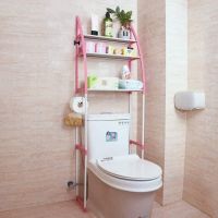 Стійка над унітазом Supretto Toilet Rack 160х50 см підлоговий стелаж, Полиця етажерка для ванної кімнати і туалету органайзер для зберігання
