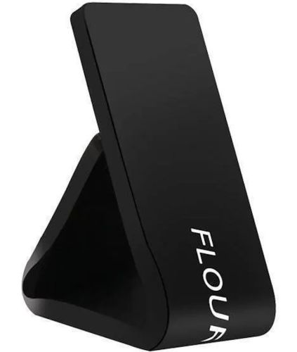 Автомобільний силіконовий тримач липучка підставка для телефону Flourish Lama Black 2в1, автотримач килимок на приладову панель машини чорний