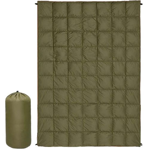 Водонепроникна похідна ковдра Puffy Down Blanket 4Monster C-BKR-234 для пішого туризму з чохлом, Кемпінгова пухова ковдра AND-8 для кемпінгу