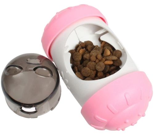 Интерактивная кормушка дозатор Pet Leakng Toy LY-732 для медленного питания собак и кошек, игрушка диспенсер AND с отверстием для корма для животных
