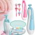 Детская точилка для стрижки и полировки ногтей Baby Nail Trimmer XL-667 электрический фрезер электропилка для маникюра новорожденных с насадками