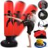 Надувная боксерская груша неваляшка Punching Bag Sportflix MA591 160 см напольный мешок для бокса на подставке с насосом для детей и взрослых