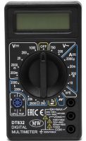 Цифровий професійний мультиметр вольтметр амперметр Digital DT-832 універсальний ручний тестер сили струму, напруги і опору з дисплеєм 