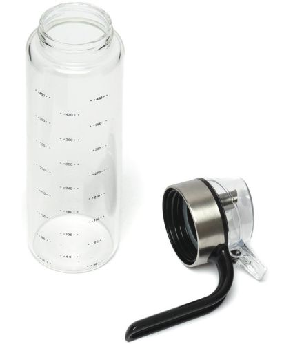Дозатор для рослинної олії An Rui Oil Bottle YH-033 550 мл скляна пляшка для оцту, кухонний диспенсер для зберігання рідких продуктів