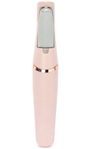 Електрична пилка для ніг Flawless pedi апарат для педикюру і п'ят, акумуляторний електричний прилад пемза для ніг з 2 насадками і USB 3W