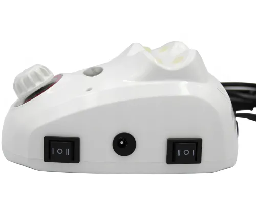 Машинка фрезер для маникюра и педикюра Beauty Nail DM-502 35000 оборотов, электрический аппарат для обработки ногтей с насадками и педалью 